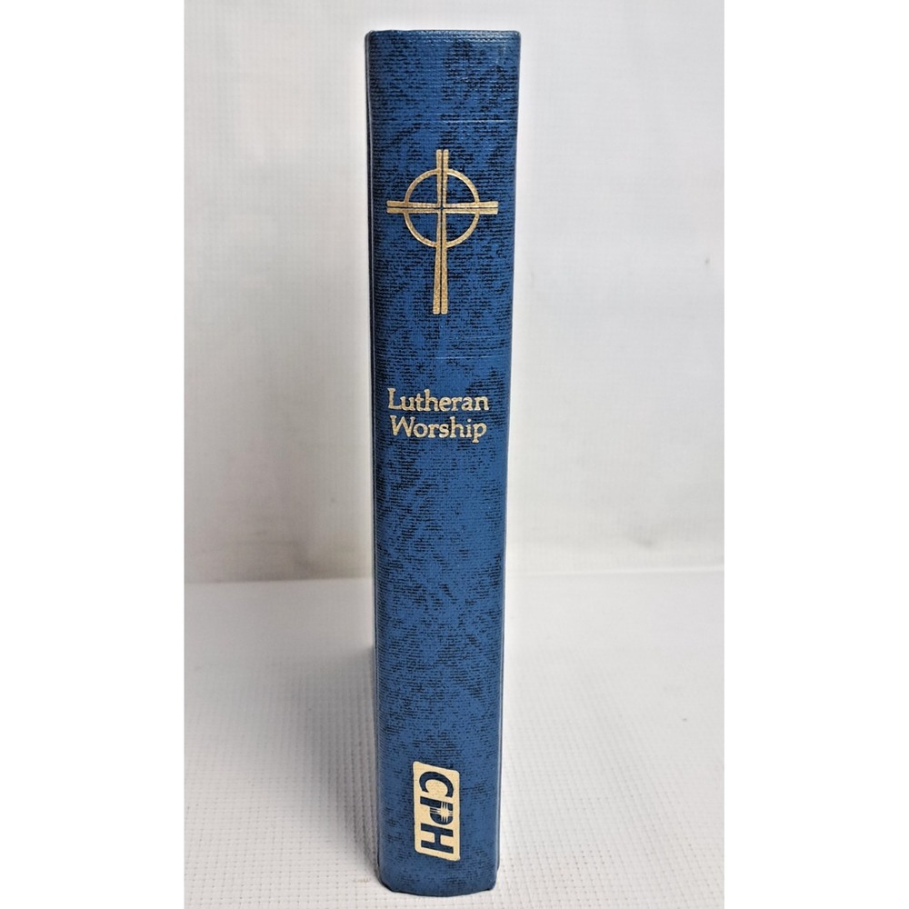 VTG Lutheran Worship Hymnal Music Service Worship Book 1982 Hardcover Concordia - Picture 4 of 9